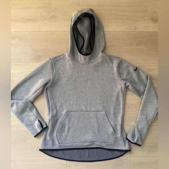 Nike Dri-Fit Gray Pullover Hoodie (women’s M) - Picture 1 of 5